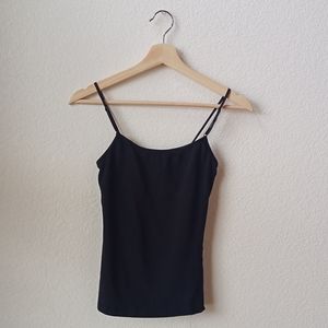 Ambiance Apparel S Black Adjustable Camisole